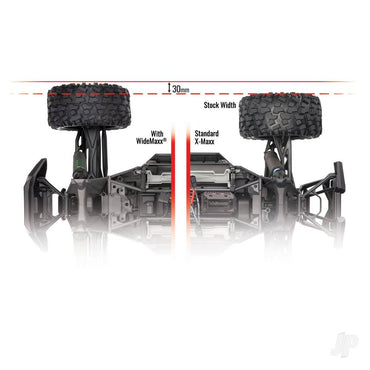 Traxxas Suspension kit, X-Maxx WideMaxx, Blue 7895X