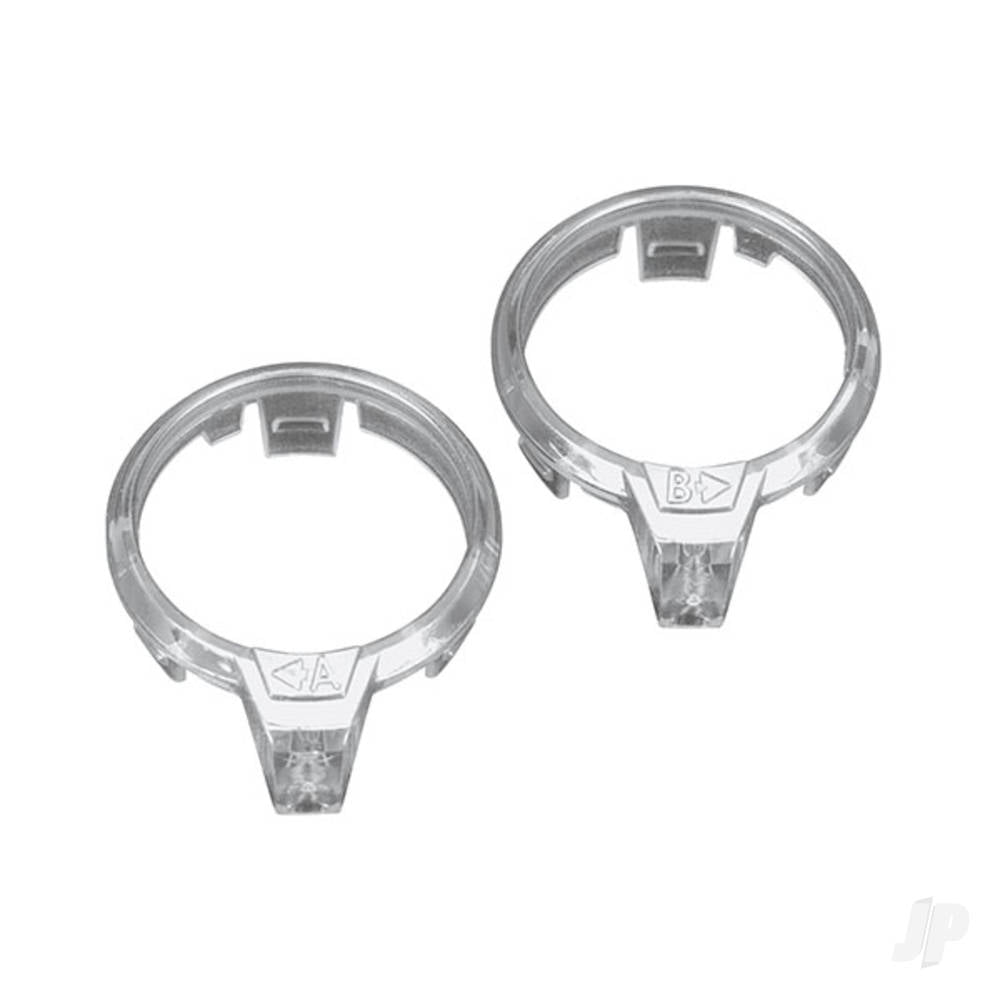 Traxxas LED lens, motor, clear (left & right) 7960