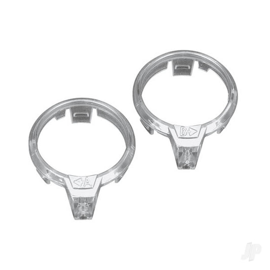 Traxxas LED lens, motor, clear (left & right) 7960