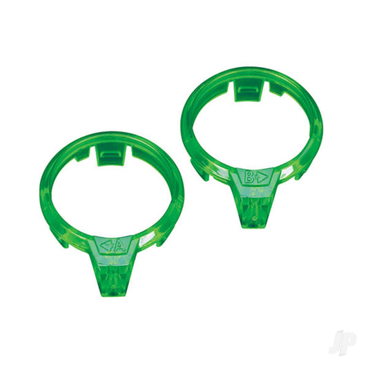 Traxxas LED lens, motor, Green (left & right) 7964