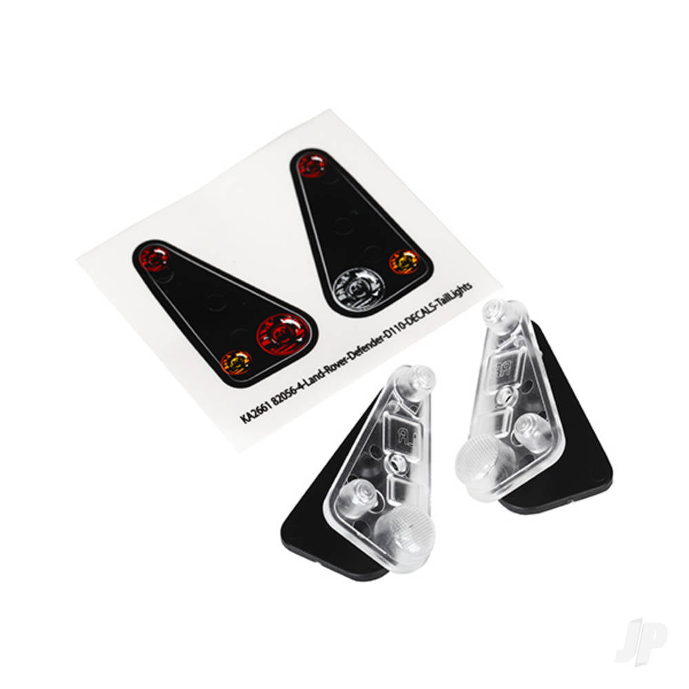 Traxxas Tail light housing (2 pcs) / lens (2 pcs) / decals (left & right) (fits #8011 Body) 8014
