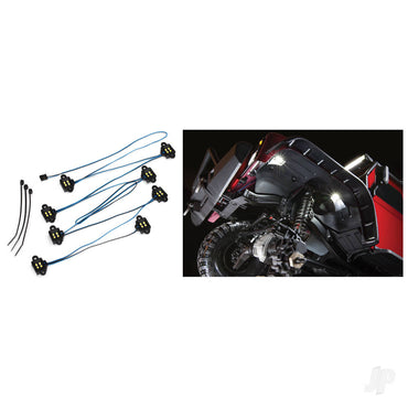 Traxxas LED rock light kit, TRX-4 / TRX-6 (requires #8028 power supply and #8018, #8072, or #8080 inner fenders) 8026X
