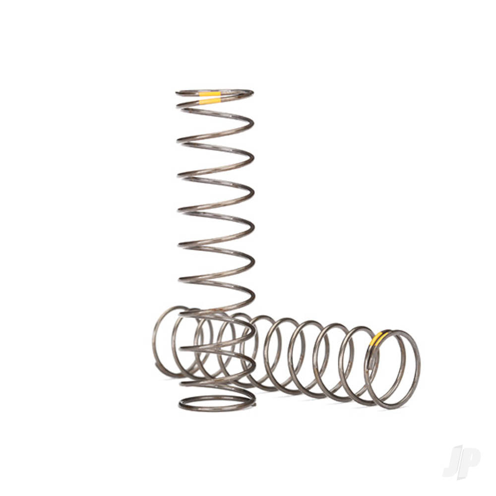 Traxxas Springs, shock (natural finish) (GTS) (0.22 rate, yellow stripe) (2 pcs) 8042