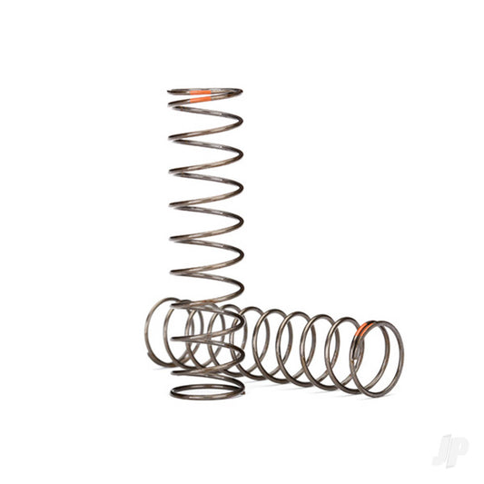 Traxxas Springs, shock (natural finish) (GTS) (0.39 rate, orange stripe) (2 pcs) 8044