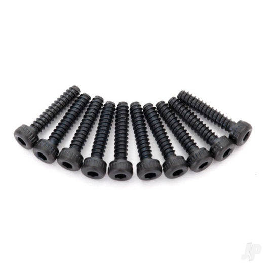 Traxxas Screws, 2x10mm cap-head, self-tapping (hex drive) (10 pcs) 8167
