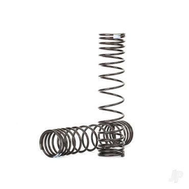 Traxxas Spring, shock, Front (natural finish) (GTR) (progressive, 0.833 rate, white stripe) (2 pcs) 8444