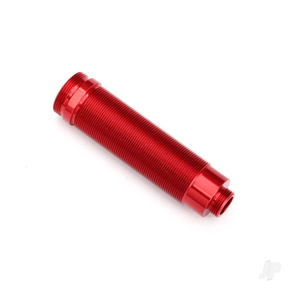 Traxxas Body, GTR shock, 64mm, aluminium (Red-anodised) (Front or Rear, threaded) 8452R