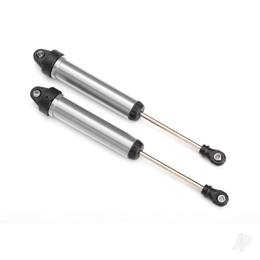 Traxxas Shocks, GTR, 160mm, silver aluminium (fully assembled with out springs) (Rear, no threads) (2 pcs) 8461