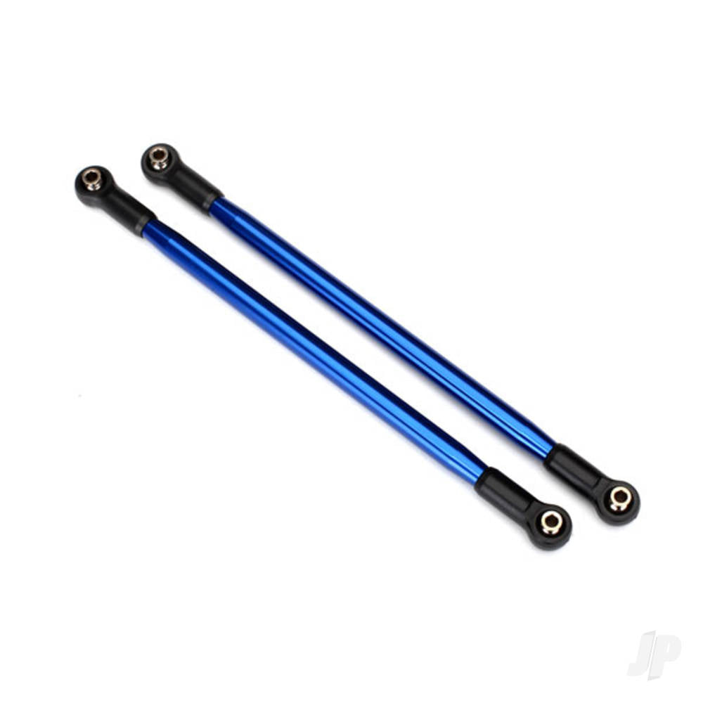 Traxxas Suspension link, Rear (upper) (Aluminium, Blue-anodised) (10x206mm, center to center) (2 pcs) (assembled with hollow balls) 8542A
