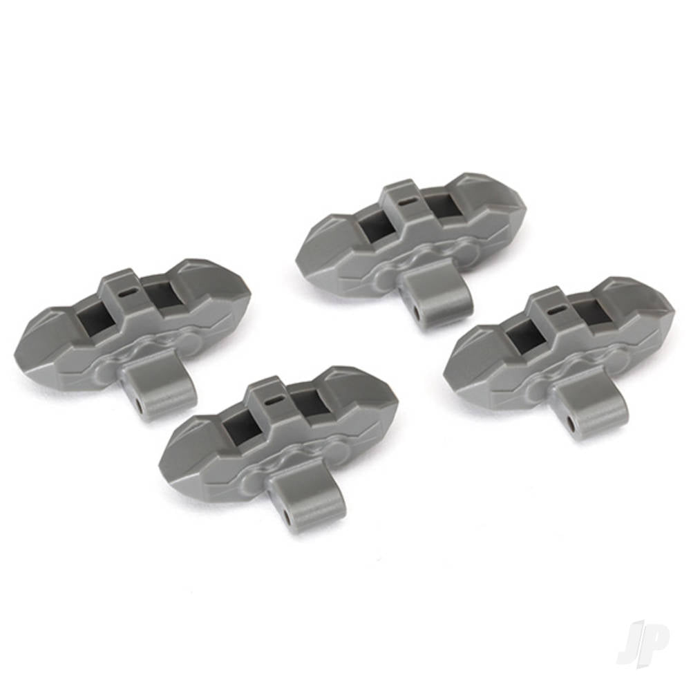 Traxxas Brake calipers, Front or Rear (grey) (4 pcs) 8567