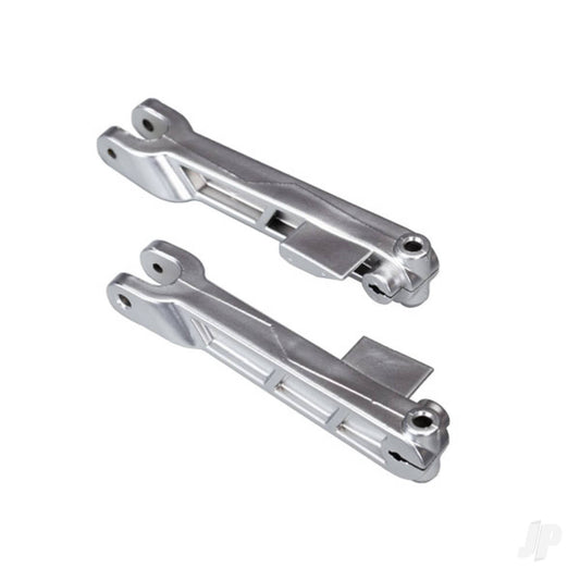 Traxxas Sway bar arms, Rear (satin-plated) 8597X