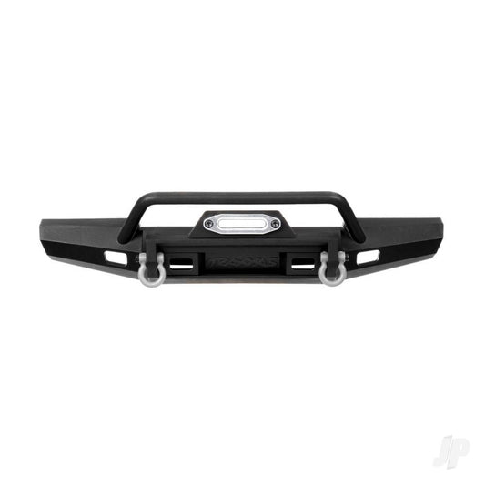 Traxxas Bumper, front, winch, narrow (includes bumper mount, D-Rings, fairlead, hardware) (fits TRX-4 Land Rover Defender and Tactical Unit with 8855 winch) (200mm wide) 8865