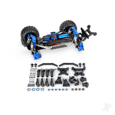 Traxxas Outer Driveline & Suspension Upgrade Kit, extreme heavy duty, blue 9080X