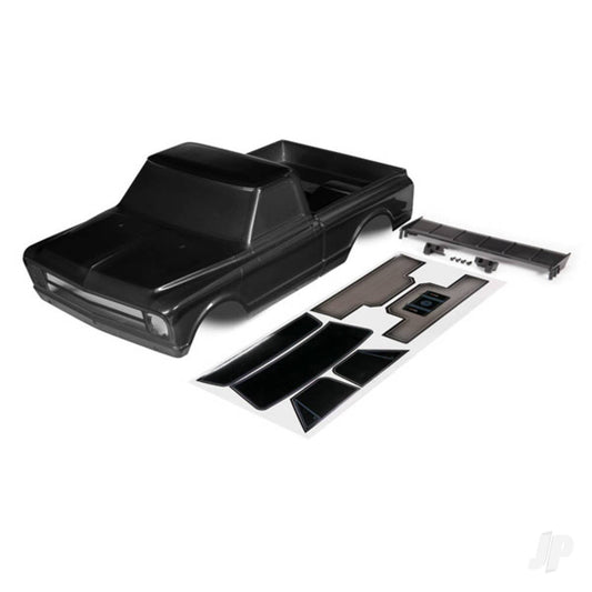 Traxxas Body, Chevrolet C10 (black) (includes wing & decals) 9411A