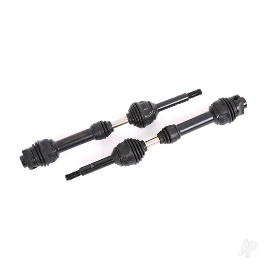 Traxxas Driveshafts, rear, steel-spline constant-velocity (complete assembly) (2) 9450R