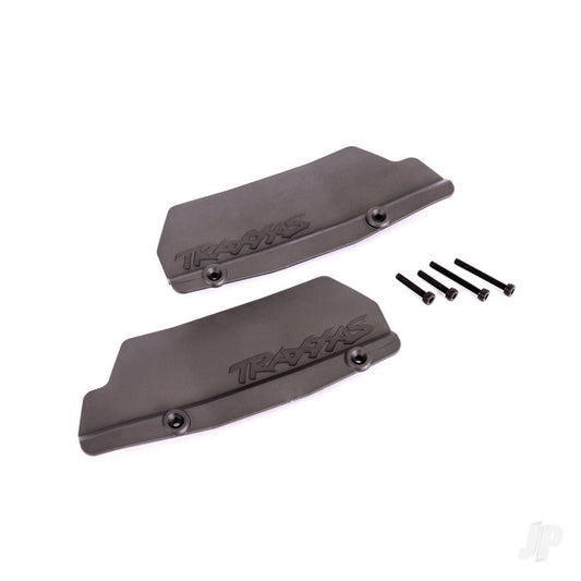 Traxxas Mud guards, rear, black (left and right) / 3x15 CCS (2) / 3x25 CCS (2) 9519