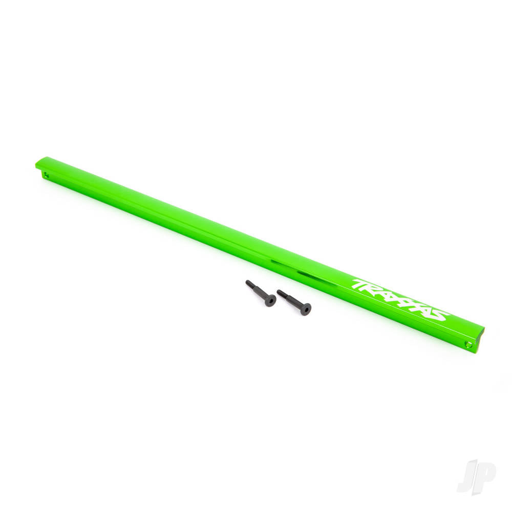 Traxxas Center brace (T-Bar), 6061-T6 aluminium (green-anodised) / 3x16 SS (2) (fits Sledge) 9523G
