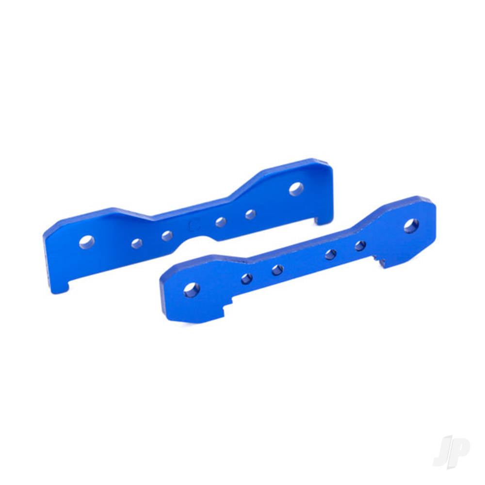 Traxxas Tie bars, rear, 6061-T6 aluminium (blue-anodised) (fits Sledge) 9528