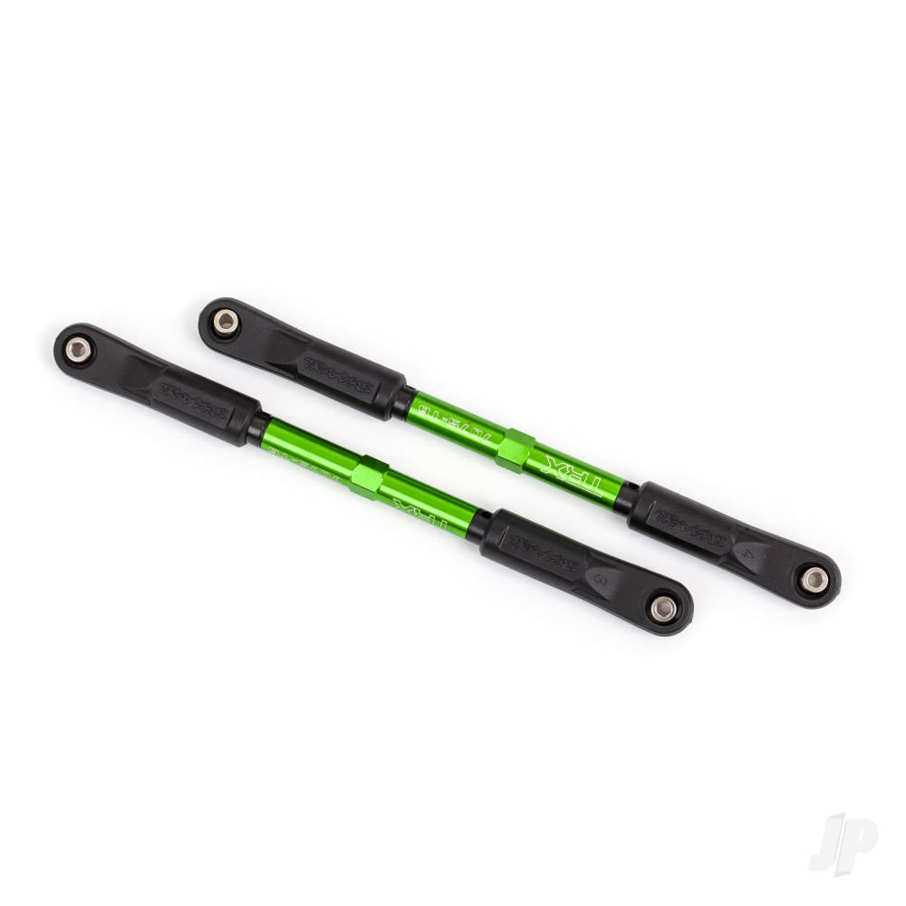 Traxxas Camber links, rear, Sledge (TUBES green-anodised, 7075-T6 aluminium, stronger than titanium) (144mm) (2)/ rod ends, assembled with steel hollow balls (4)/ aluminium wrench, 8mm (1) 9548G