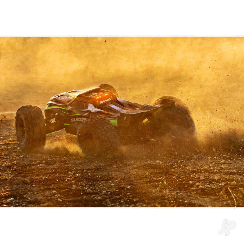Traxxas LED Light Set, Sledge, complete (includes body bumper with LED lights, roof skid plate with LED lights, #6590 high-voltage power amplifier) 9690