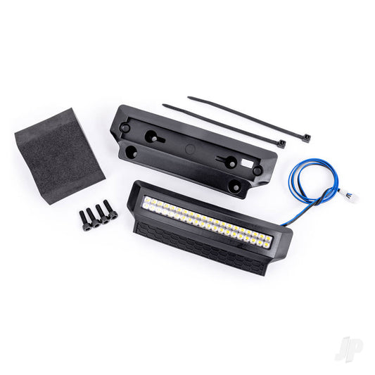 Traxxas Bumper, front (body) (with LED lights)/ bumper mount (fits #9511 body) 9692