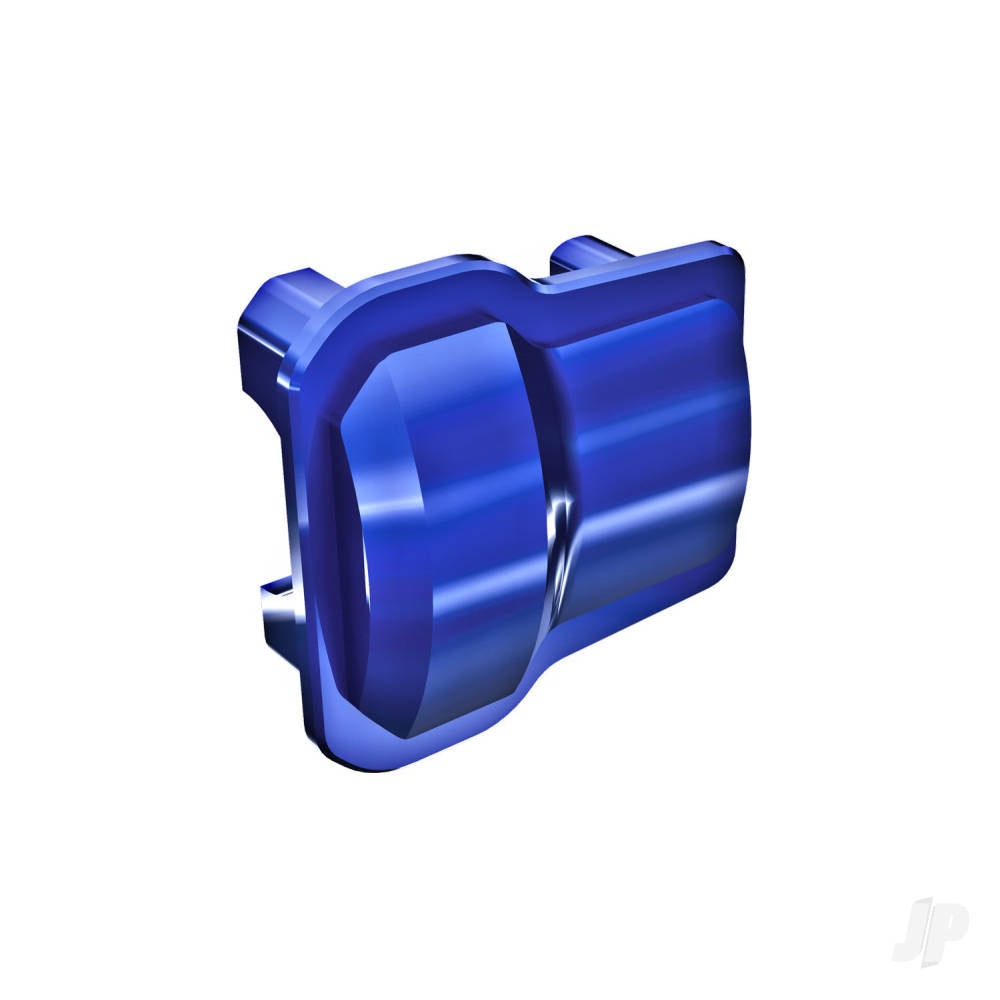 Traxxas Axle cover, 6061-T6 aluminium (blue-anodised) (2)/ 1.6x12mm BCS (with threadlock) (8) 9787-BLUE