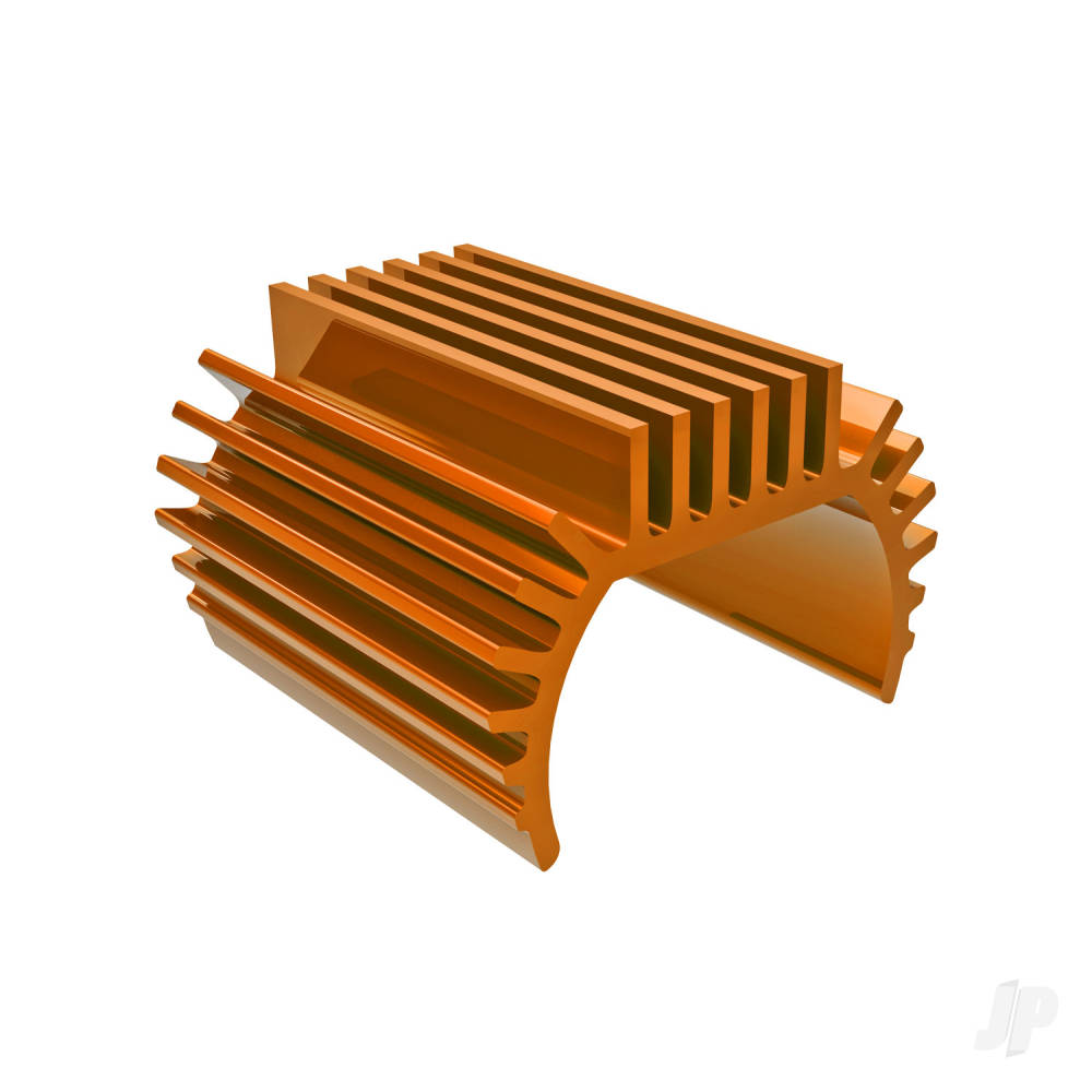 Traxxas Heat sink, Titan 87T motor (6061-T6 Aluminium, orange-anodised) 9793-ORNG