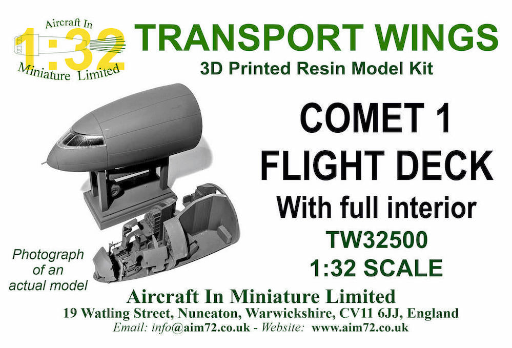 AIM - Transport Wings TW32500 1:32 de Havilland Comet 1 Flight Deck