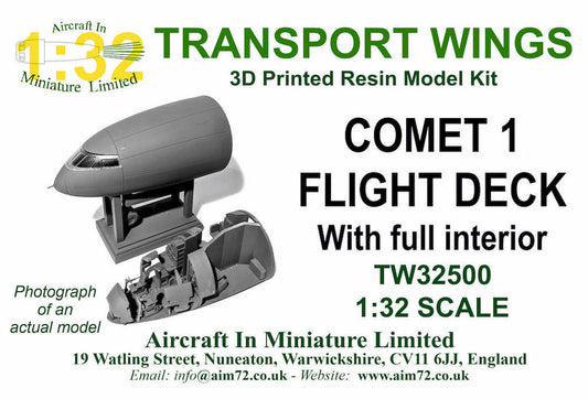 AIM - Transport Wings TW32500 1:32 de Havilland Comet 1 Flight Deck