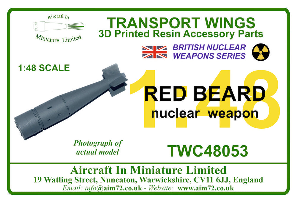 AIM - Transport Wings TWC48053 1:48 Red Beard