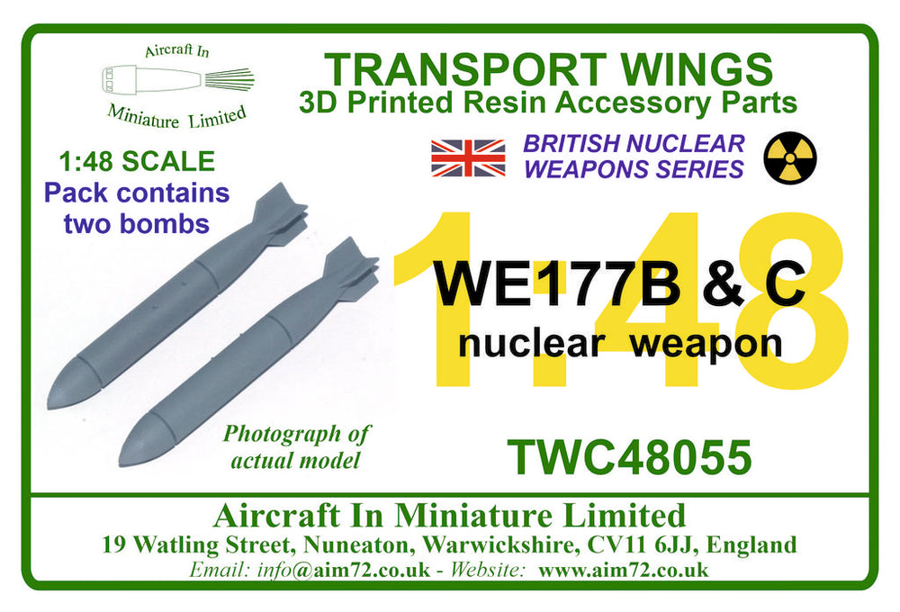 AIM - Transport Wings TWC48055 1:48 WE177B & C