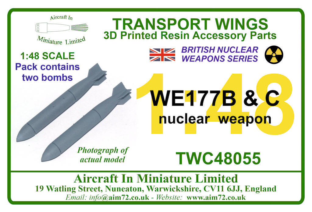 AIM - Transport Wings TWC48055 1:48 WE177B & C