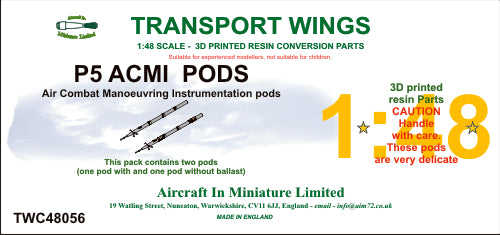 AIM - Transport Wings TWC48056 1:48 ACMI P5 Pods