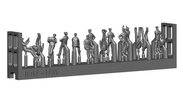 ION Model U200-003 1:200 Modern US Navy