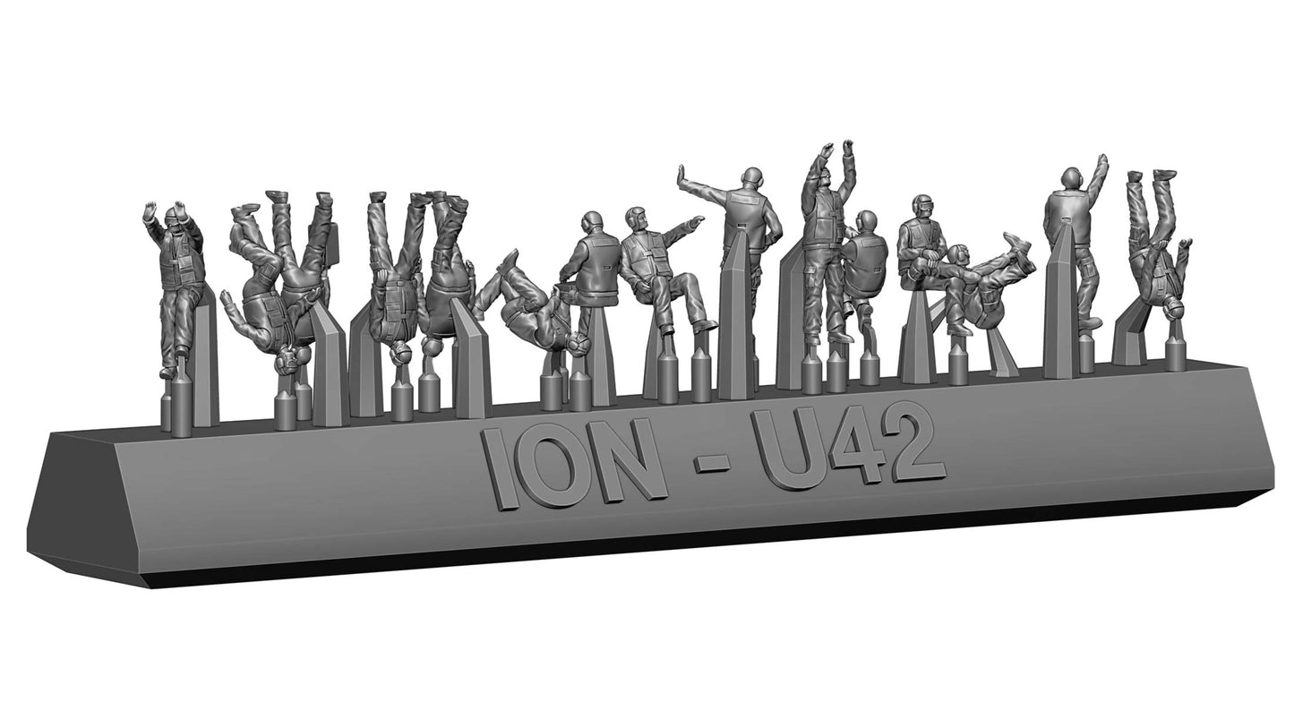 ION Model U350-004 1:350 Modern US Navy