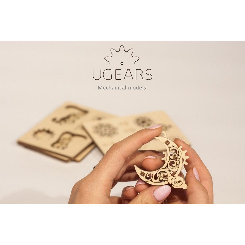 UGEARS 70042 U-Fidget Gearsmas Wooden Model Kit