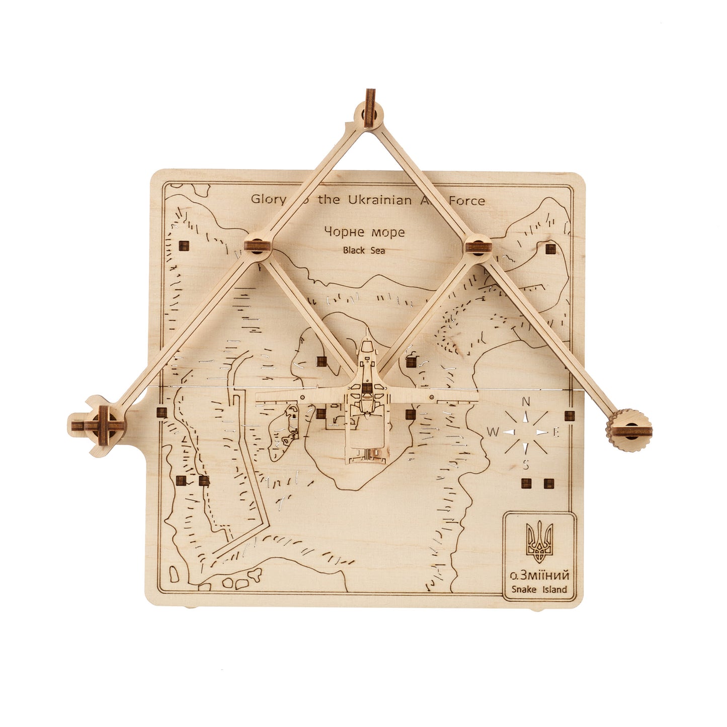 UGEARS 70186 Liberation of Snake Island Wooden Model Kit