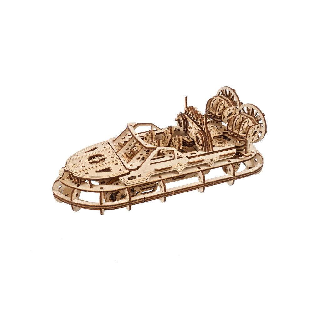 UGEARS 70223 Rescue Hovercraft Wooden Model Kit