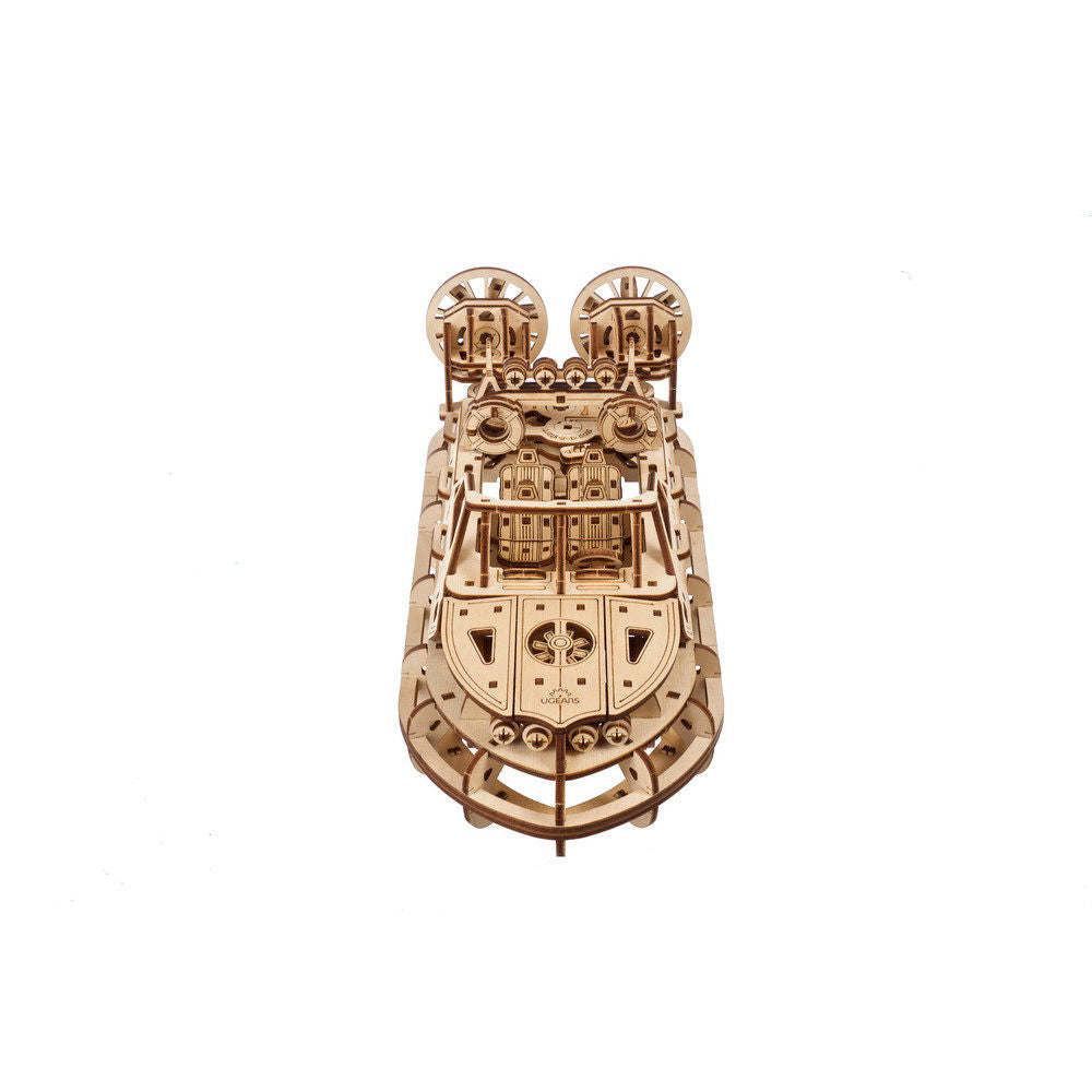 UGEARS 70223 Rescue Hovercraft Wooden Model Kit
