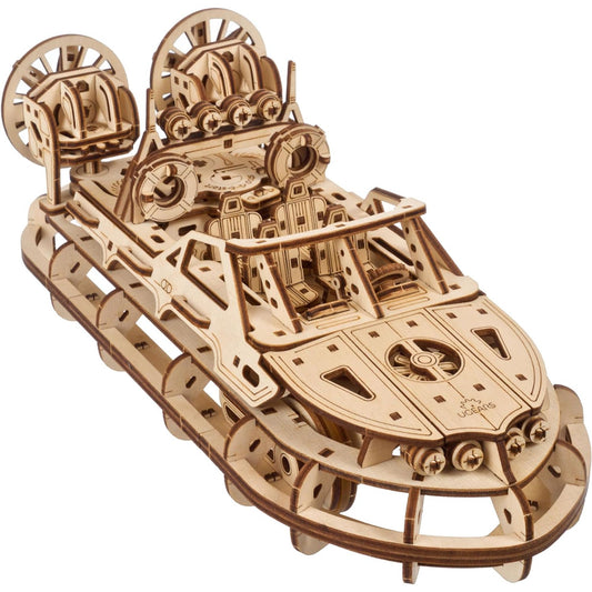 UGEARS 70223 Rescue Hovercraft Wooden Model Kit