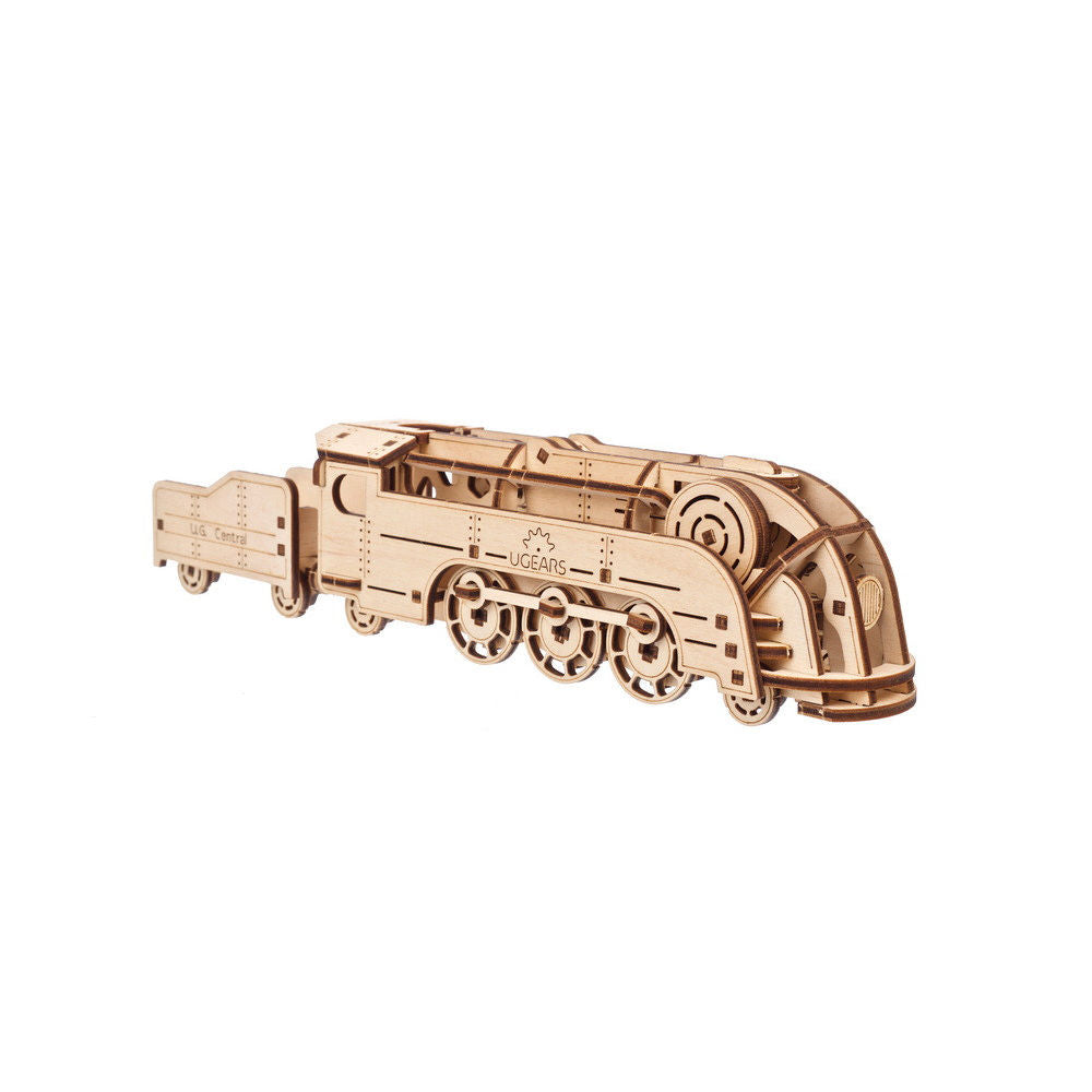 UGEARS 70228 Mini Locomotive Wooden Model Kit
