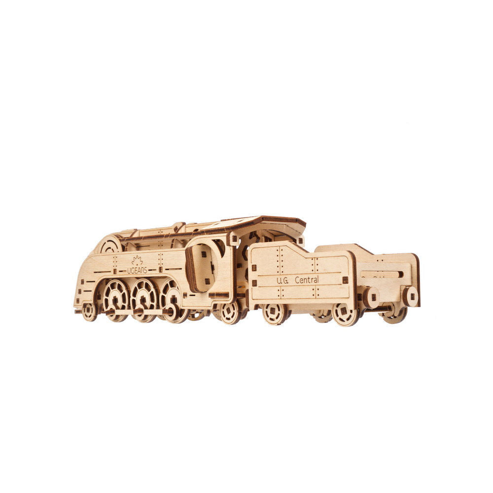 UGEARS 70228 Mini Locomotive Wooden Model Kit