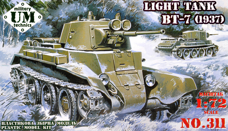 UM-MT UMMT311 1:72 Soviet BT-7