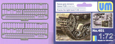 UM-MT UMMT401 1:72 Tracks for T-26 Light tank series