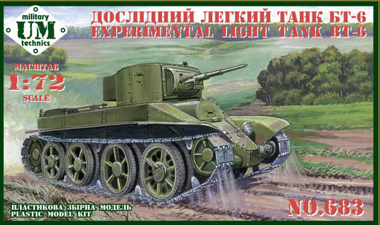 UM-MT UMMT683 1:72 Experimental Light Tank BT-6