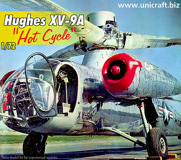 Unicraft UNI72103 1:72 Hughes XV-9A.