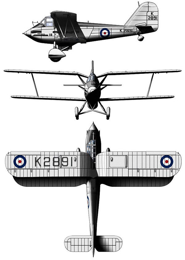 Unicraft UNI72118 Westland F.7/30 Experimental Fighter 1:72