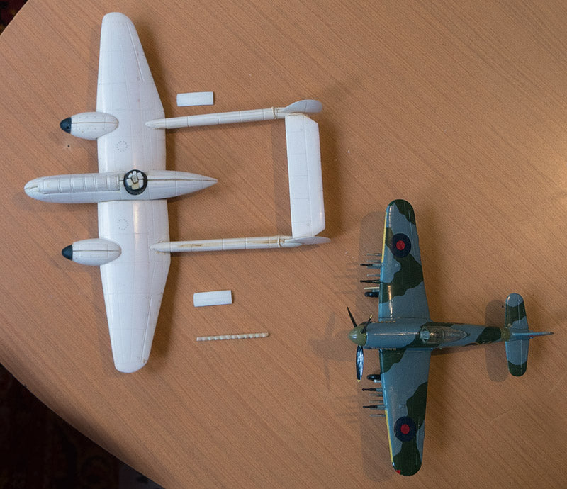 Unicraft UNI72127 1:72 Boulton-Paul P.79b British WWII Night Fighter