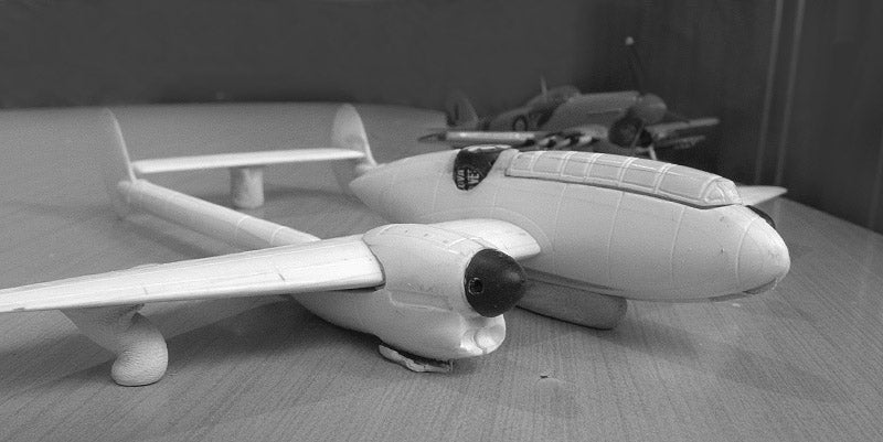 Unicraft UNI72127 1:72 Boulton-Paul P.79b British WWII Night Fighter