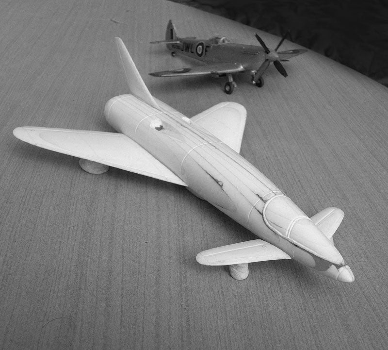 Unicraft UNI72129 Dornier Canard Cloverleaf Jet Fighter 1:72